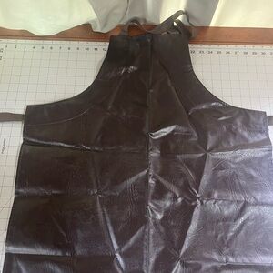 Dark Brown Leather Apron